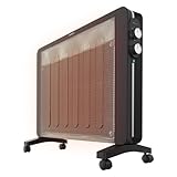 Cecotec Piastra Radiante in Mica Ready Warm 2000 Now. 2000 W, Termostato Regolabile e 2 Livelli di Potenza, Calore Radiante e per Convezione, Area di Copertura 25 m2