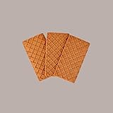 Lucgel Biscotto Gelato Rettangolare Croccante al Cacao Bisgel 46x85mm - 390 pz -