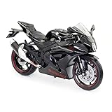 TURBO CHALLENGE - Moto Suzuki GSXR 1000 - Die Cast - 029931-1/12 - Veicolo a Ruote Libere - Nero - Metallo - Giocattolo per Bambini - Regali - A partire dai 3 anni