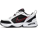 NIKE Air Monarch IV Scarpe da Ginnastica Uomo, bianco e nero, 44 EU