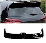 SANSHAOS Spoiler posteriore per Golf 7 7.5 GTI GTD R R-Line 2013-2019, Spoiler in materiale ABS, ala posteriore per auto, spoiler da tetto, ala posteriore, labbro, personalizzazione auto