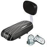 LIBRNTY Seggiolino Bici Posteriore per Bambini,Bicicletta Parti,Bambini Sedile Posteriore Cuscino,Cuscino per Sedile Posteriore per Bicicletta di Montagna Sedile Posteriore per Veicolo Elettrico