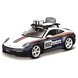 Bburago - Porsche 911 Dakar - Modellino Realistico Auto in Scala 1:24, Replica Diecast con Portiere Apribili, Licenza Ufficiale Porsche, Età Consigliata 3+ Anni