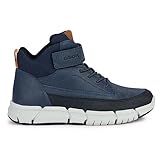 Geox Boy's J Flexyper Ankle Boot, Marina Militare, 2.5 UK