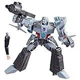 Transformers EarthSpark - Deluxe Class, action figure di Megatron da 12,5 cm, giocattoli robot per bambini e bambine dai 6 anni in su