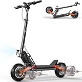 JOYOR Monopattino Elettrico S10-S Display a LED Scooter Elettrico Freni idraulici anteriori e posterioriPieghevole è un Regalo Per la tua Famiglia (S10S)