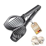 Westmark Tagliafrutta e Funghi Champion Black Edition, Affettatrice precisa per funghi, kiwi e fragole, Antracite