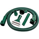 Kenekos - Set di bocchette e tubi flessibili da 5 pezzi adatto per Vorwerk Folletto 135,136,140, incl. bocchetta per interstizi, bocchetta per tappezzeria, spazzola per mobili, adattatore, 2,20 m