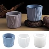 EPODA Stampi per Colata in Resina Silicone per Portacandele, Stampi in Resina Epossidica per Portacandele, Adatto per Stampi in Silicone per Gesso, Cemento, Vasi, Vasi da Fiori, e Candele Fai da te
