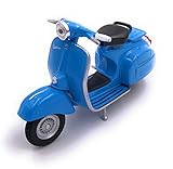 H-Customs Vespa Scooter Roller Cruiser LICENZA PRODOTTO 1: 34-1: 39 Blu