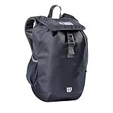 Wilson Zaino NBA Forge, Con Esterno Robusto e Capienza Generosa, Con Spallacci Personalizzabili, Colore: Grigio