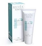 REVÉE Scar Gel 20g Crema Cicatrici Chirurgiche - 100% Silicone, Topico per Cicatrici, Crema Cicatrizzante Ferite, Gel