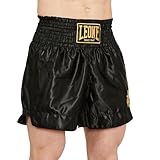 LEONE 1947, Pantaloncino Kick Basic 2 Unisex – Adulto Nero XL AB970