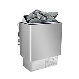 Mondospa Stufa per sauna finlandese 3-9 kw per uso professionale adatta per Hotel,SPA e per casa (4,5 kw)