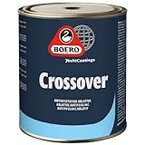 Boero YachtCoatings Crossover - Antivegetativa per Imbarcazioni 0,75LT Autopulente Autolevigante Ablativa di qualità (Blu Scuro)