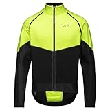 GOREWEAR Phantom WINDSTOPPER® Giacca Uomo, Neon Yellow / Black, L