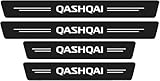 RCYF 4Pezzi Fibra di Carbonio Battitacco per Auto Sticker,per Nis-san Qashqai J10 J11 J12 2009-2018 2019 2020 2021Benvenuto Pedaliera Protezione Styling Auto E carrozzeria Adesivi Decorativi Accessori