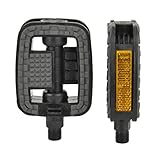 Fischer Adulti Tour plastica Antiscivolo Pedali, Nero, One Size