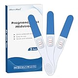 MOMMED Test di Gravidanza, 3 Unità di Test di Gravidanza Confezionate Singolarmente, Test HCG, Test Gravidanza, Pregnancy Test, Risultati in 1 minuto più veloci