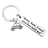 LAC EVERYTHING EVERYWHERE Portachiavi Auto Uomo in Metallo - Portachiavi Macchina Donna - Idea Regalo Fidanzato Papà