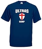 Settantallora - T-Shirt Maglietta J1394 Ultras Samp Terrace Style Taglia XL