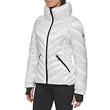 GUESS Piumino leggero da donna, bianco, M, bianco, Medium