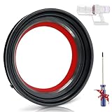 Secchio per la polvere Coperchio Fisso Anello di Tenuta per Dyson V10 Aspirapolvere Parte di Riparazione Accessori