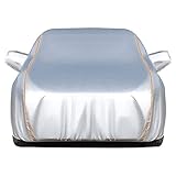 Ronglibai Telo copriauto antigrandine da Esterno Universale Compatibile con BMW 730 740 750Li xDrive V8 750 760 Coperture Esterne Intere Telone Auto Resistente Ai Graffi Plus Cotone(Color:C,Size:740)