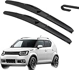 Set di tergicristalli per Suzuki Ignis MF 2016 2017 2018 2019 2020 2021, Tergicristallo Spazzole per Parabrezza Set spazzole tergicristallo anteriore