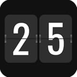 Fire Clock: Orologio digitale gratuito per Fire TV e Tablet | Sfondo | Orologio Flip | Salvaschermo | Standby | Uso domestico e ufficio | Semplice visualizzazione di data e ora | Design minimalista