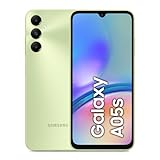 Samsung Galaxy A05s Smartphone Android, Display Infinity-U 6.7'', 4GB RAM, 128GB, Memoria Interna Espandibile fino a 1 TB, Batteria 5.000 mAh, Light Green [Versione Italiana]