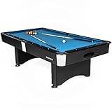 Tavolo da Biliardo BuckShot Manhattan 9ft - 282 x 155cm- Carambola - Pool Americano - Snooker - Tavoli da Biliardo 9 Piedi - Completo di Tutti Gli Accessori