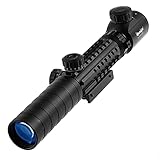Paike 3-9x32 Portata del Fucile di Caccia Rosso/Verde DOT Illuminato Sight Ottica Tactical Sniper Scopes w/22mm