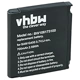 vhbw 1x batteria compatibile con Samsung SGH-S3600, SGH-J630, SGH-J400, SGH-J638, SGH-P860 smartphone cellulare (700mAh, 3,7V, Li-Ion)