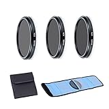 Set di filtri ND2 ND4 ND8 e filtro nero per Pentax smc FA 645 200mm f/4 IF, per Pentax smcP FA 31mm f/1.8 Limited Lens