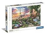 Clementoni Collection-Paris Dream-3000 Made in Italy, 3000 Pezzi, paesaggi, Puzzle Città, Divertimento per Adulti, Multicolore, Medium, Multicolore, 33550