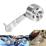 Pedale acceleratore rotolante in alluminio billet CTcar, adatto per pedaliere originali VW, compatibile con Dune Buggy, applicabile a Maggiolini, Super Maggiolini, Karmann Ghia e altri modelli dal 195