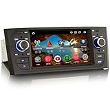 Android 14 8-Core 4GB+64GB Autoradio GPS Navigatore per Fiat Grande Punto Linea Supporta Bluetooth 5.0 Wireless CarPlay Android Auto WiFi 4G DSP RDS Canbus IPS Schermo Tattile