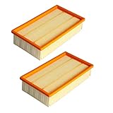 2 Pz Filtro per Hilti VC 20 U VC 40 U UM (LF 4), per Karcher NT25 NT35 NT45 Aspirapolvere Parti di Ricambio