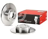 Brembo 08.3636.10 - Disco Freno (Set di 2) - Anteriore e Posteriore
