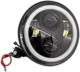 FARO FANALE A LED ANTERIORE COMPATIBILE CON VESP PX 125 150 200 OMOLOGATO LUCE BIANCA