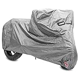 M109L TELO COPRIMOTO COPRISCOOTER IMPERMEABILE FELPATO COMPATIBILE CON BMW R 1100 R COPERTURA COVER ANTIPOLVERE GRIGIO OJ ATMOSFERE