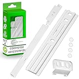 4 Set di Guide da Porta del Frigorifero da Incasso e Combinato Congelatore con Codice Originale C00312150 481231019131 per Whirlpool per Fagor per Indesit per Smeg - Garanzia di 5 Anni - ONIX TECH