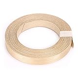 Skelang Impiallacciatura adesiva, impiallacciatura di legno, bordo in melamina, 19 mm × 15 m per ripiano, armadio, telaio dell'anta (betulla)