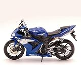 Maisto MODELLINO in Scala Compatibile con Yamaha YZF-R1 Blue 1:12 MI4071B