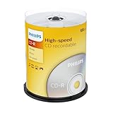 Philips Cd-R 80Min 52X Conf. 100 Campana