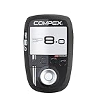 COMPEX SP 8.0 - Elettrostimolatore muscolare wireless EMS, TENS e Massaggio - 4 canali indipendenti, 999 livelli di intensità, 40 programmi - Compatibile con l'app Compex Coach