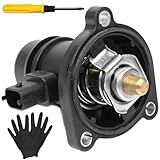 ZAMDOE 55593033 Alloggiamento termostato refrigerante Gruppo Motore per Vauxhall per Opel Adam 2013-2019 Astra Corsa Corsa Corsavan per Chevrolet Cruze Aveo Berlina Hatchback Berlina Ricambi Auto