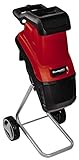 Einhell GC-KS 2540 Biotrituratore elettrico a lame (220-240 V, 50 Hz, 2500 W, diam. Max ramaglie 4 cm, incl. 2 coltelli reversibili lame speciali, pestello e sacco raccolta)