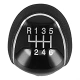 Pomello del cambio ergonomico a 6 marce per modelli Ford, compatibile con Mondeo, per SMAX, per CMAX e per Focus, costruito per durare con materiali di alta qualità